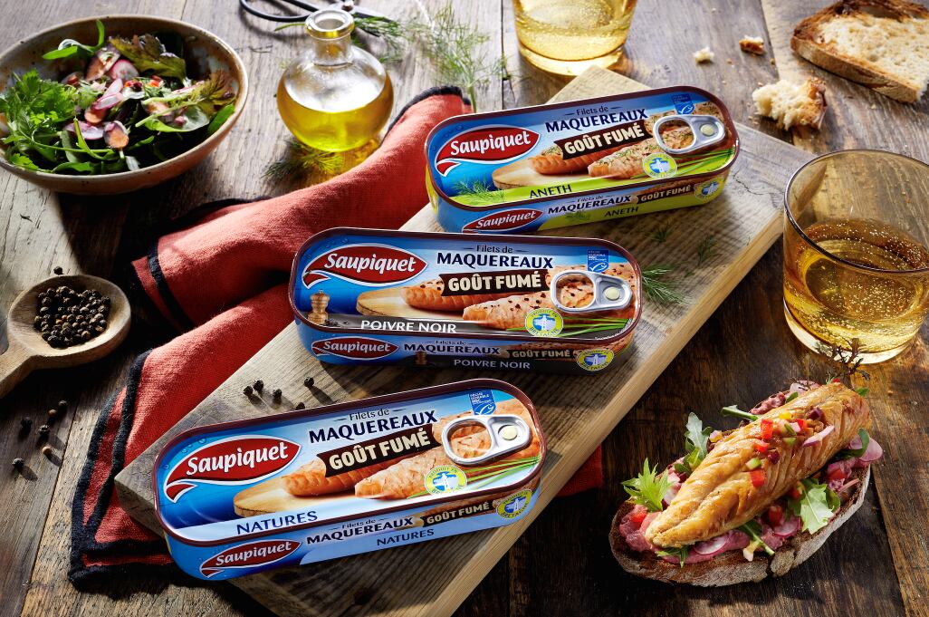 Saupiquet mackerel fillets