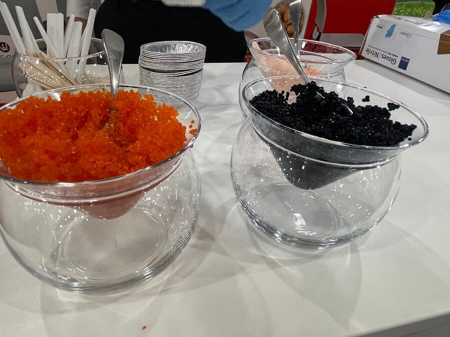 [Watch] Cavi-art showcases seaweed-based caviar, shrimp alternatives