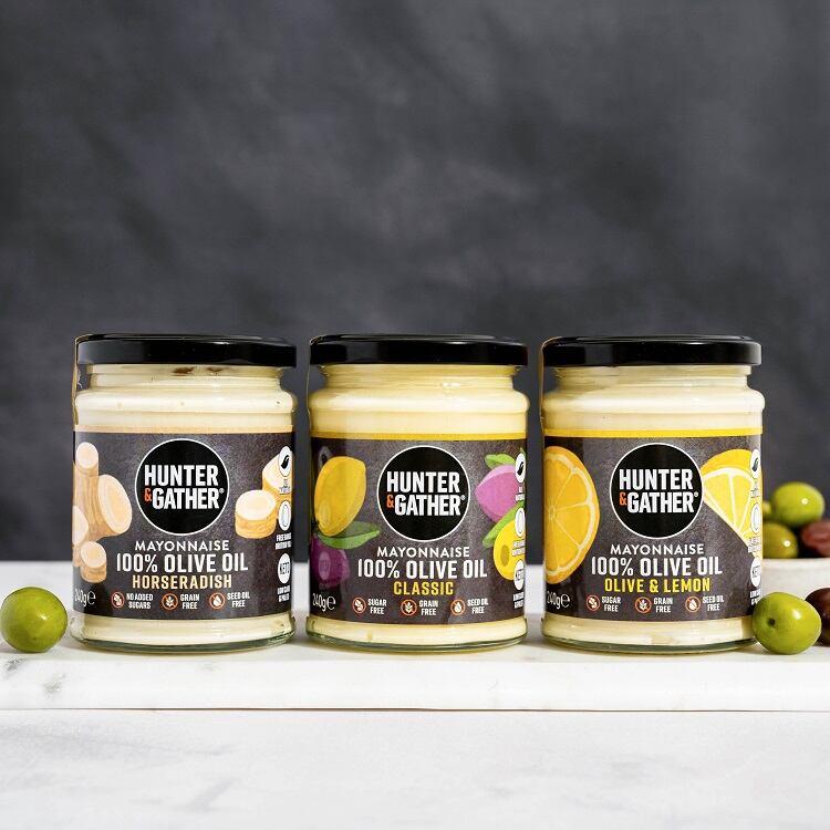 100% olive oil mayonnaise