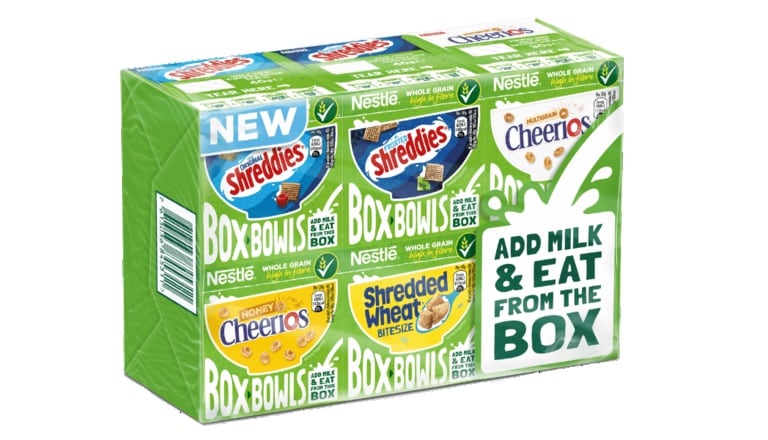 Nestlé launches recyclable ‘box bowls’