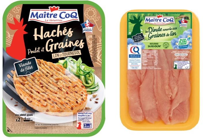 Maître CoQ launches flaxseed poultry range