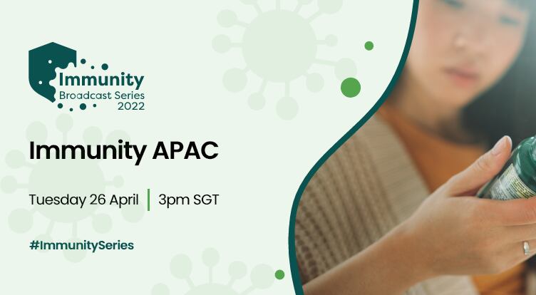 Immune health trends in APAC: Full speaker line-up revealed for our FREE immunity broadcast - Register today!