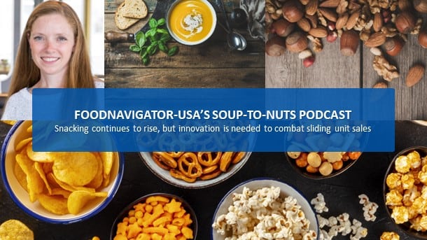 Soup-To-Nuts Podcast: Snacking increases but innovation needed for long-term growth