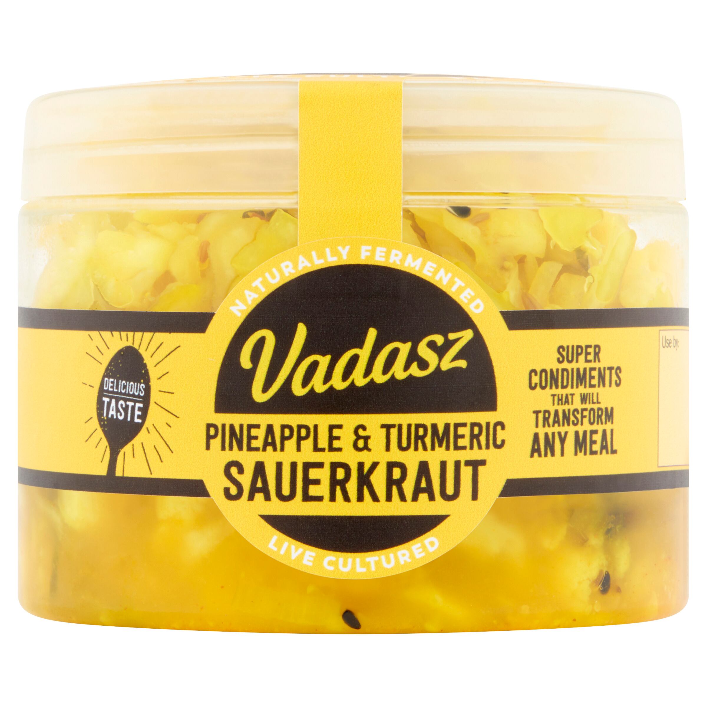 Pineapple and turmeric sauerkraut