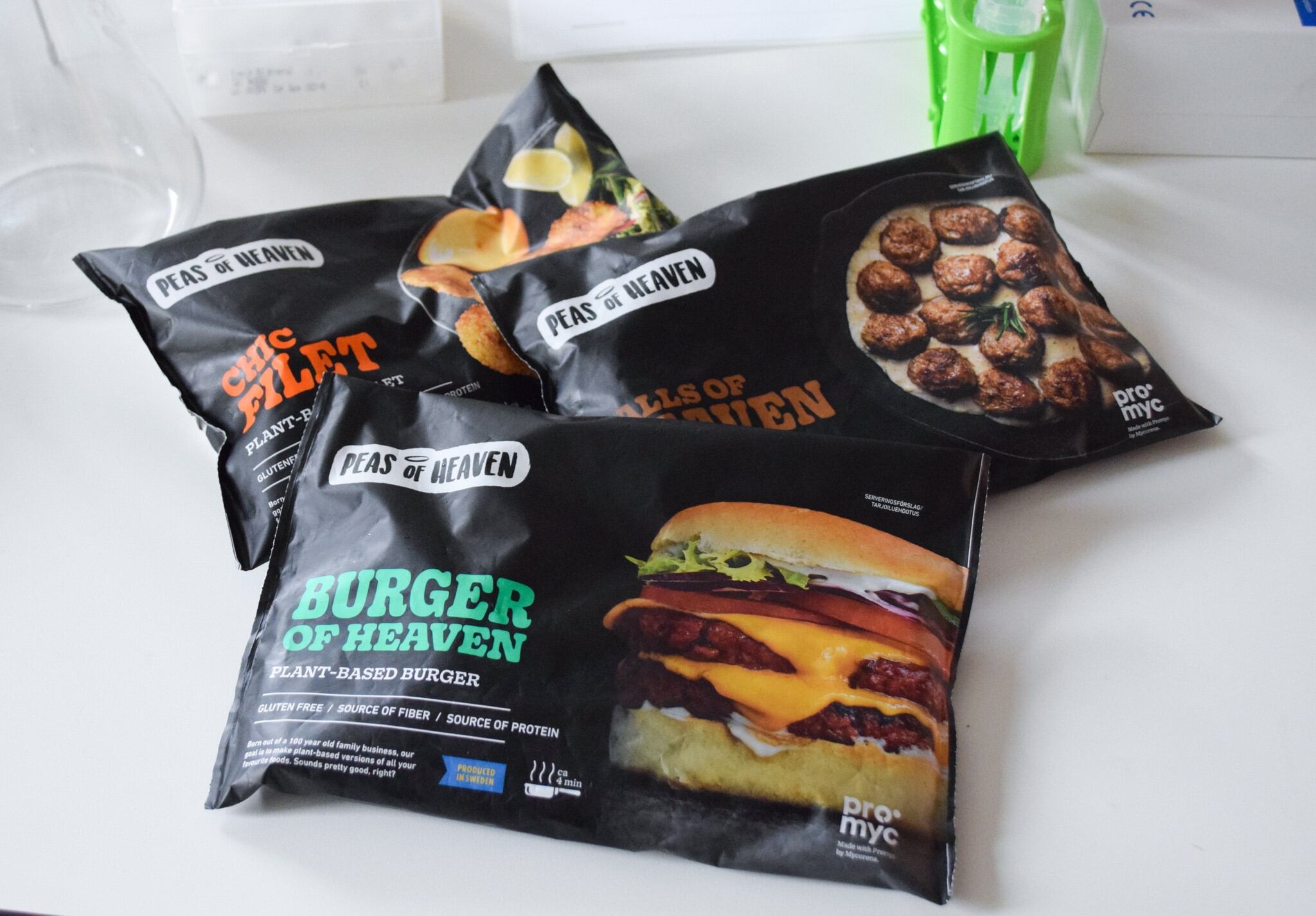 Peas of Heaven and Mycorena join forces to launch four new products in the frozen aisle in Sweden