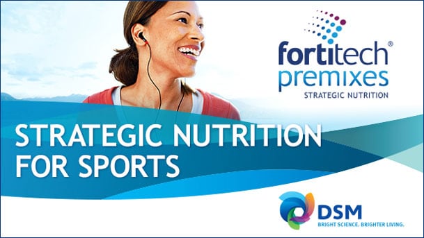 Fortitech ® Premixes paper: STRATEGIC NUTRITION FOR SPORTS