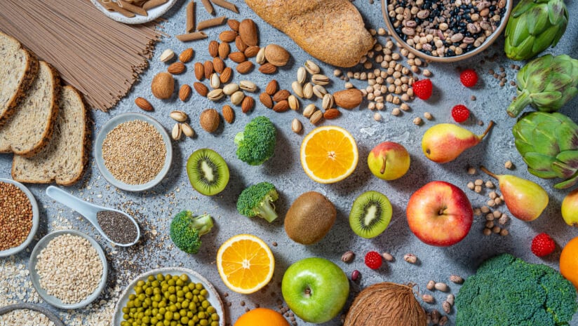Americans eat 10 to 15 grams of fiber per day, well below the daily recommended amount.