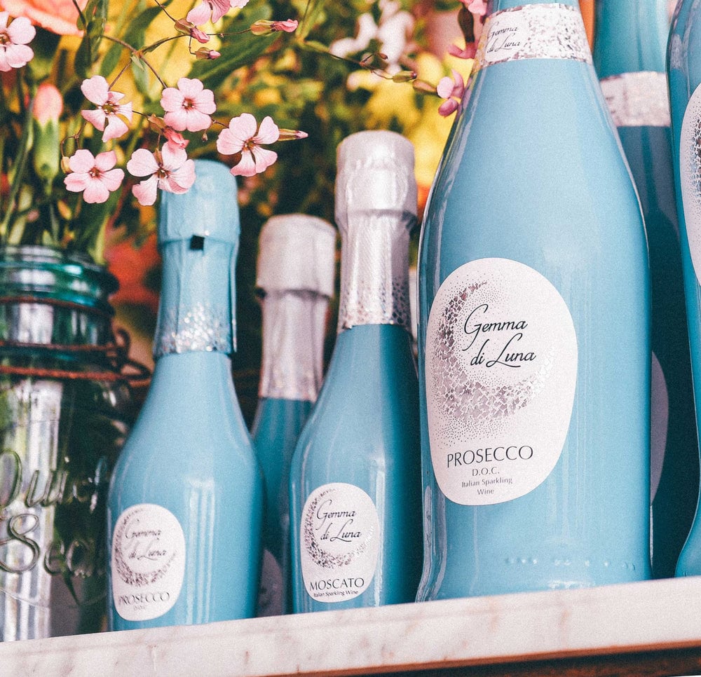 The Gemma di Luna range has prosecco, moscato and pinot grigio variants.