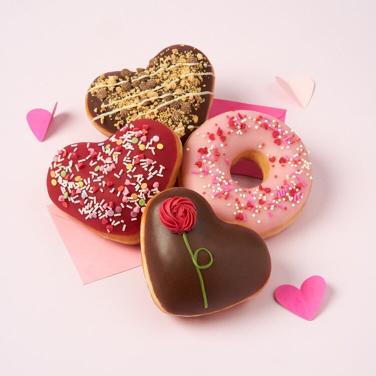 Krispy Kreme launches Valentine’s range