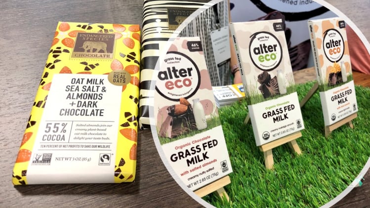Does oat flour make dark chocolate taste like milk chocolate?