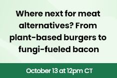 Where next for meat alternatives?