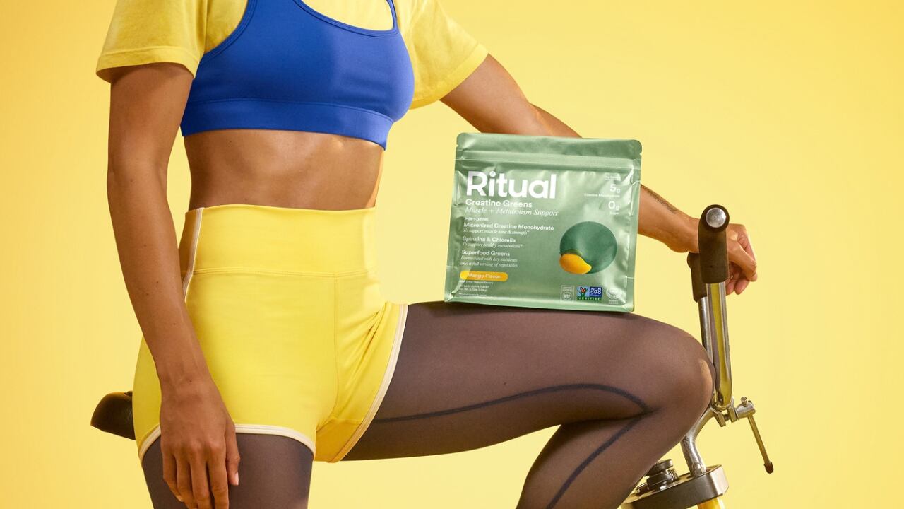 Ritual, a women’s health brand, released its Creatine Greens drink mix in October.