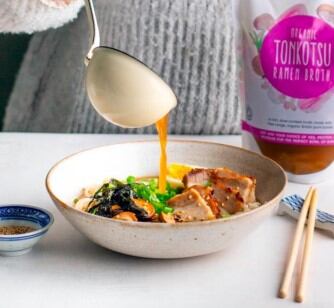 Broth for ‘super-quick restaurant-quality ramens at home’