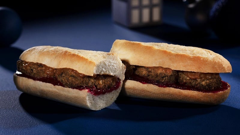 Vegan Turkey-Free Festive Baguette