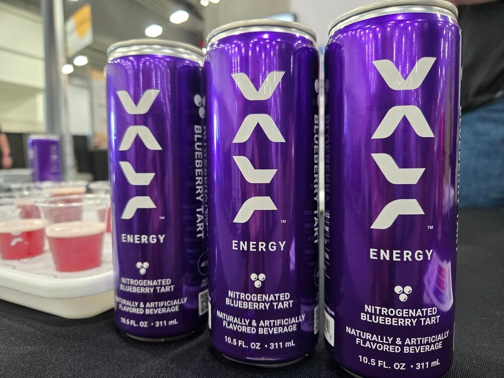 VALR infuses its energy drinks with nitrogen for a smooth feeling that the company says expands its usage occasions and consumer appeal.