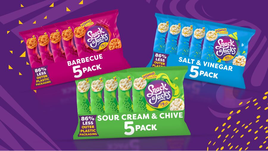Walkers to trial new ‘bagless’ multipacks for Snack A Jacks