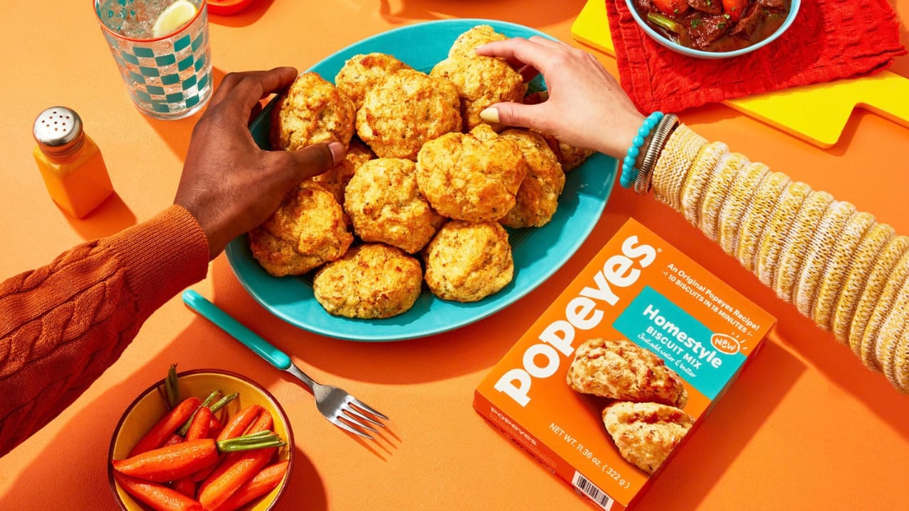 Popeyes fans can now make the restaurant chain's biscuits at home.