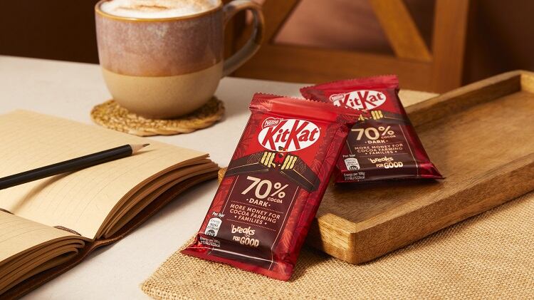 KitKat launches 70% dark bar