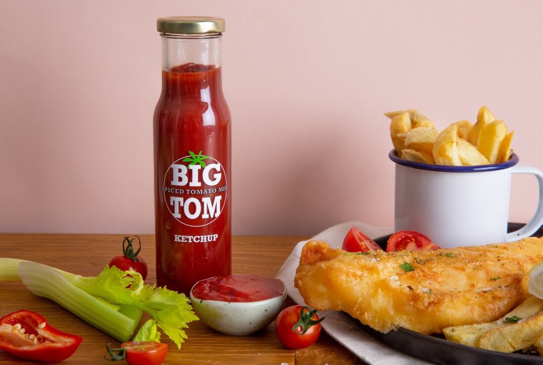 Big Tom spiced tomato ketchup