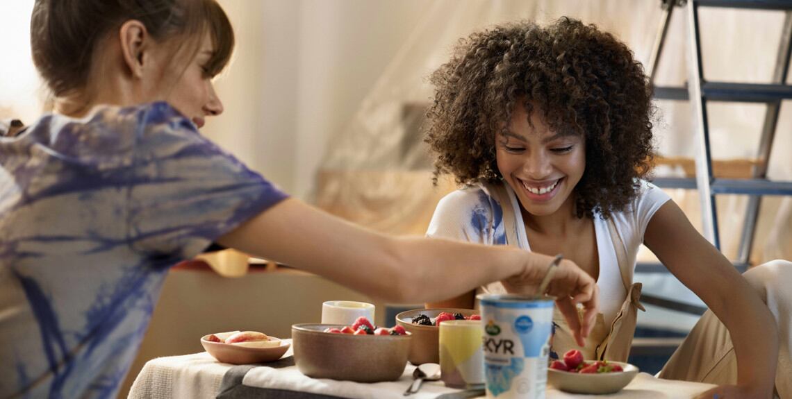 Arla's skyr products.