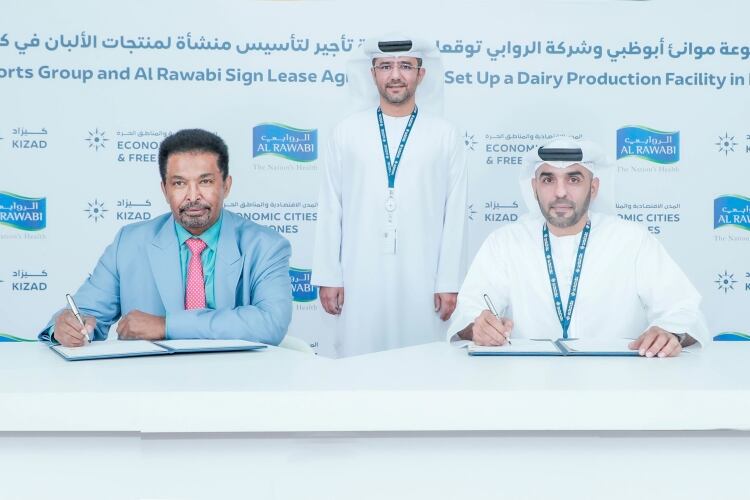 Al Rawabi to set up $177m dairy production facility in KIZAD