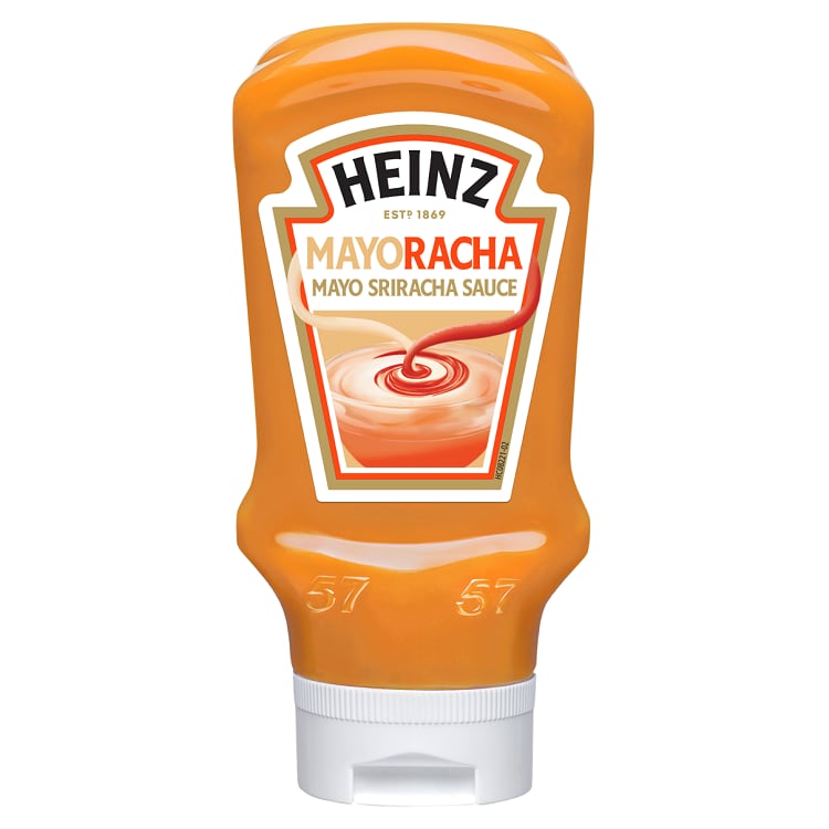 Heinz MayoRacha, MayoMust and MayoCue on the menu