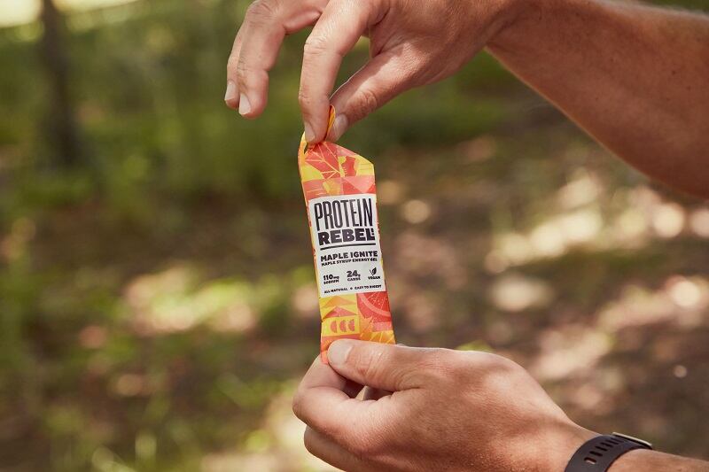 Maple syrup energy gel