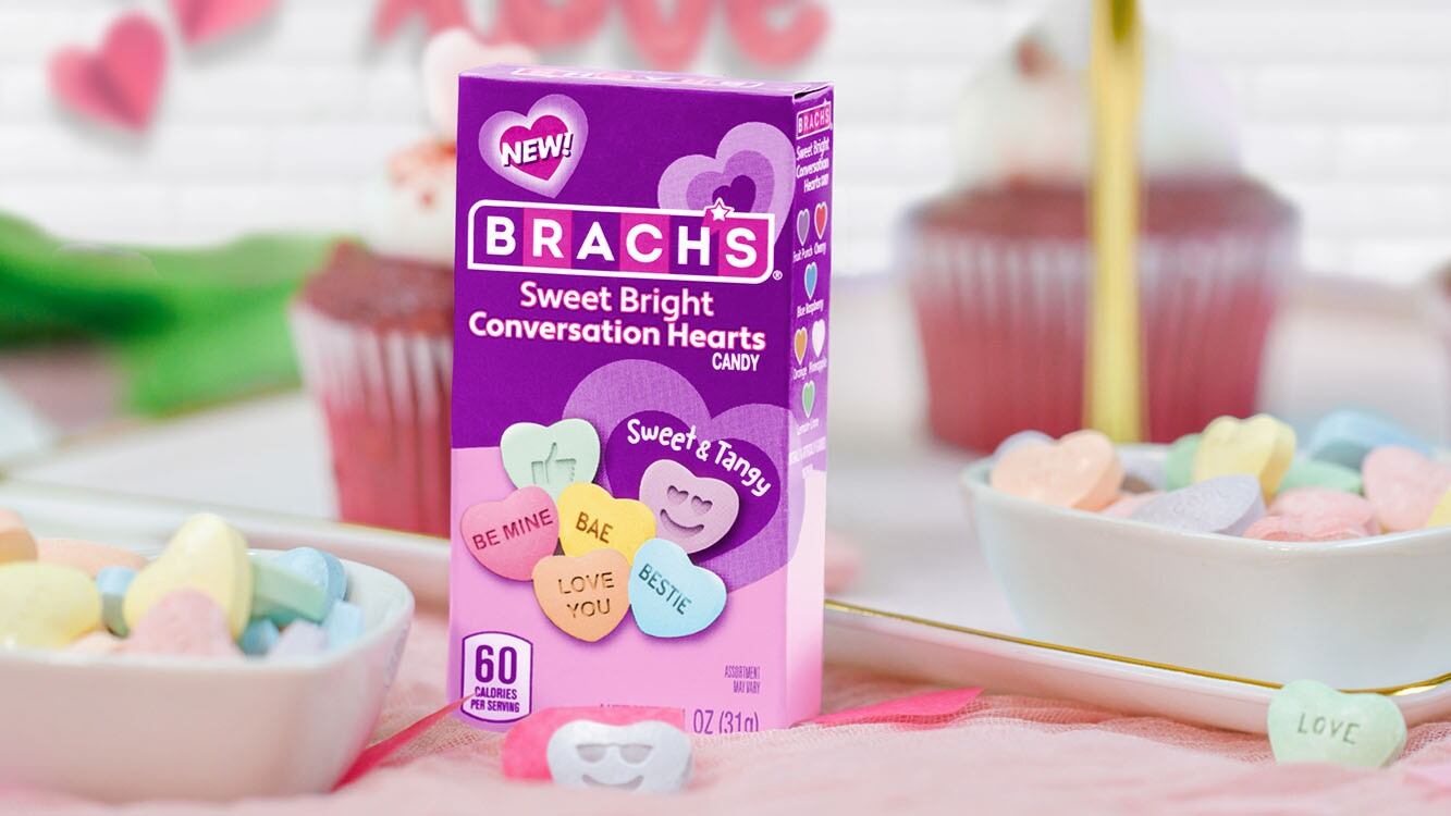 The candies come in six flavors: Blue Raspberry, Fruit Punch, Lemon-Lime, Orange, Cherry and Apple.
