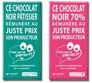 C’est Qui Le Patron selects CÉMOI to create chocolate bars