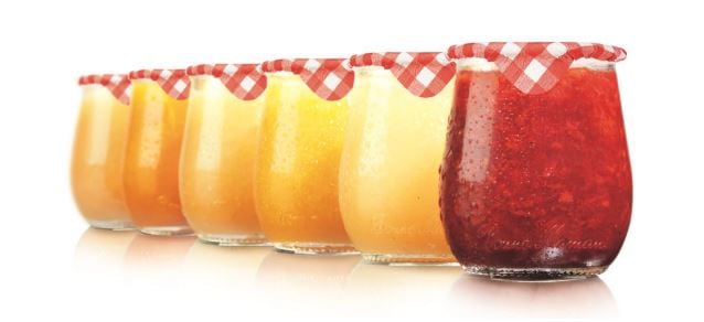 Chilled fruit desserts