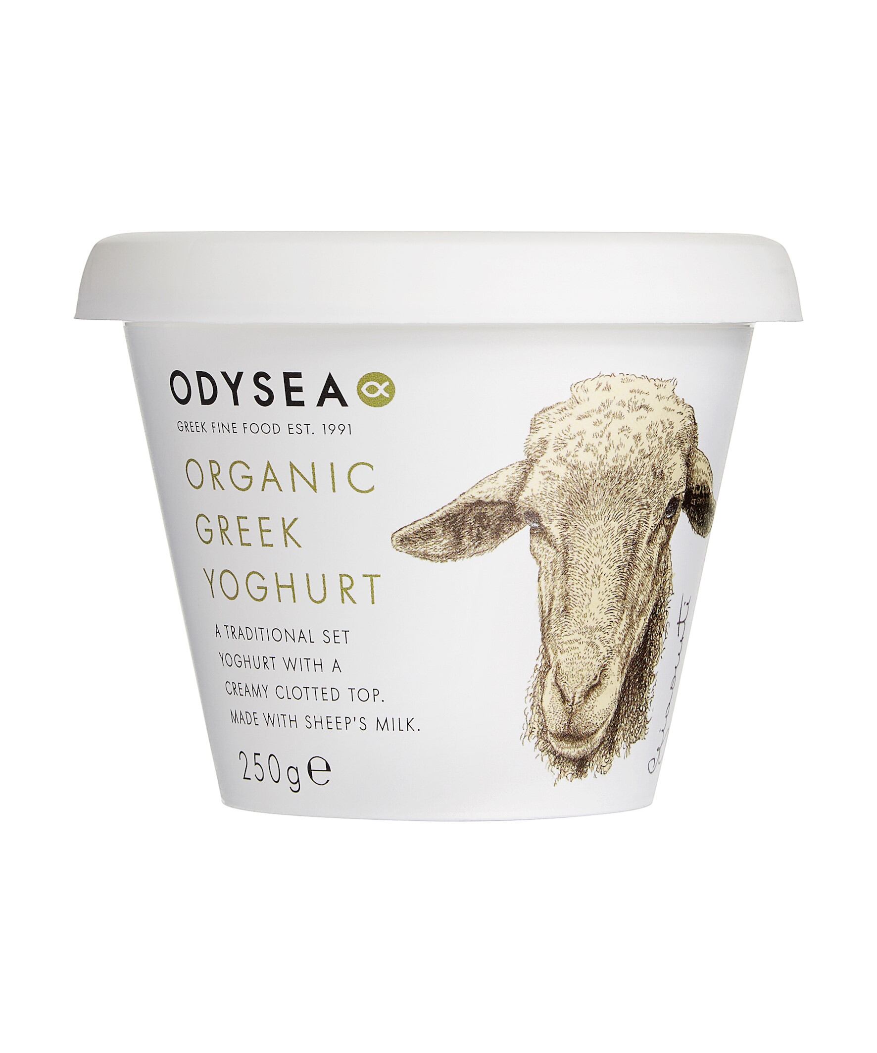 Greek kefir and yoghurt 