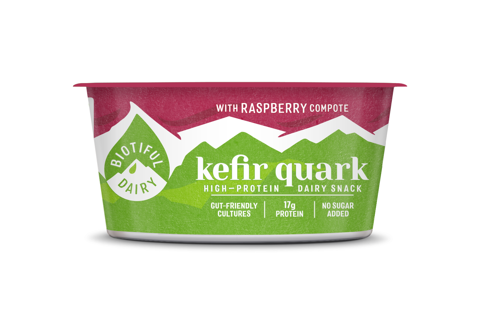 Biotiful's indulgent kefir and quark combo 
