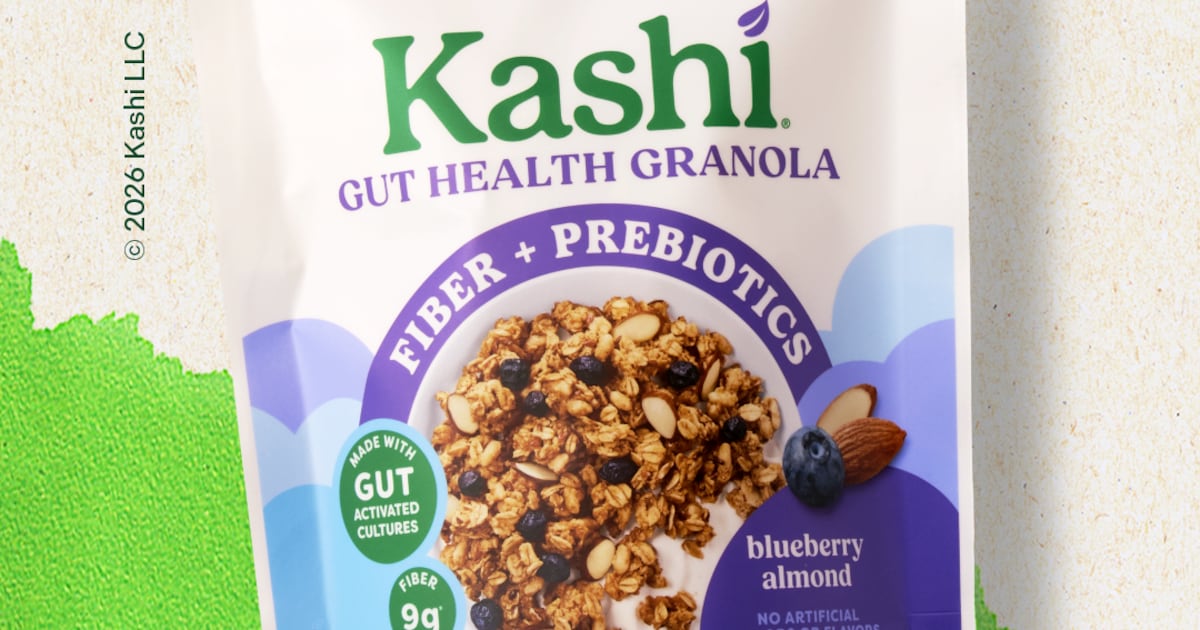 Kashi targets gut health gap with fiber-packed granola