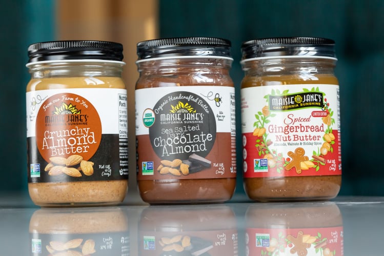 Almond butter... minus the palm oil