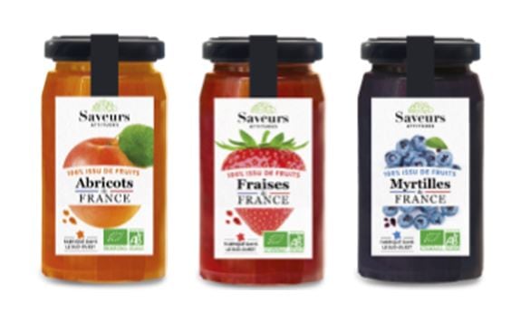 Saveurs French origin jam