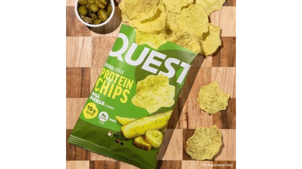 Quest Nutrition getting into the pickle game with protein chips.