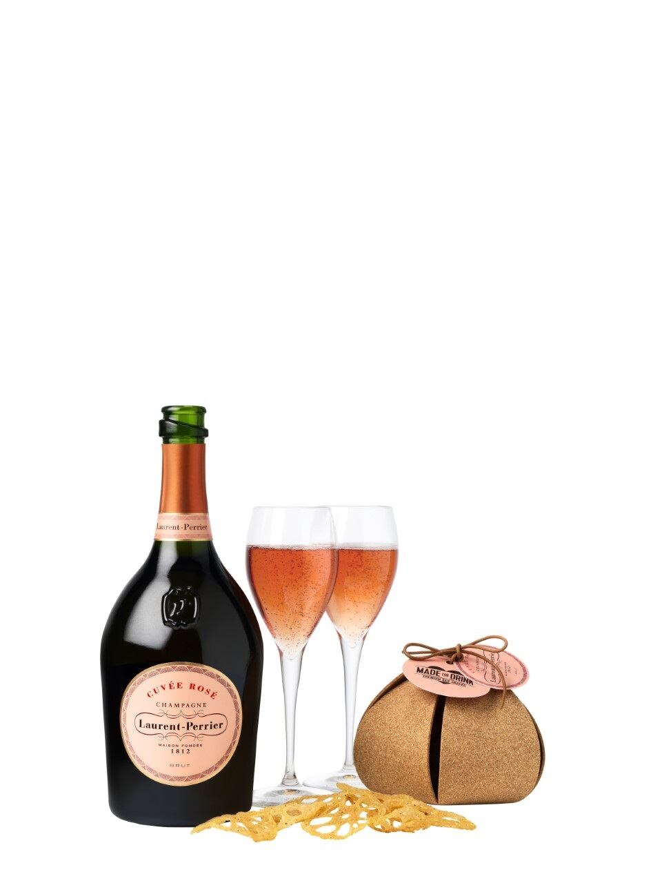Champagne brand and food innovators launch lotus root crisps