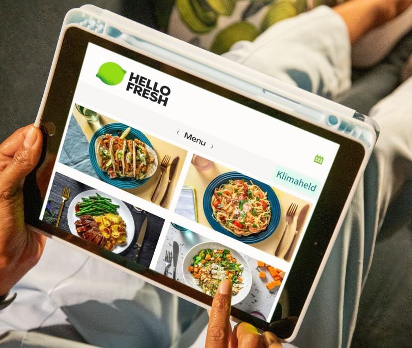 HelloFresh launches climate labelling to help customers make more sustainable recipe choices