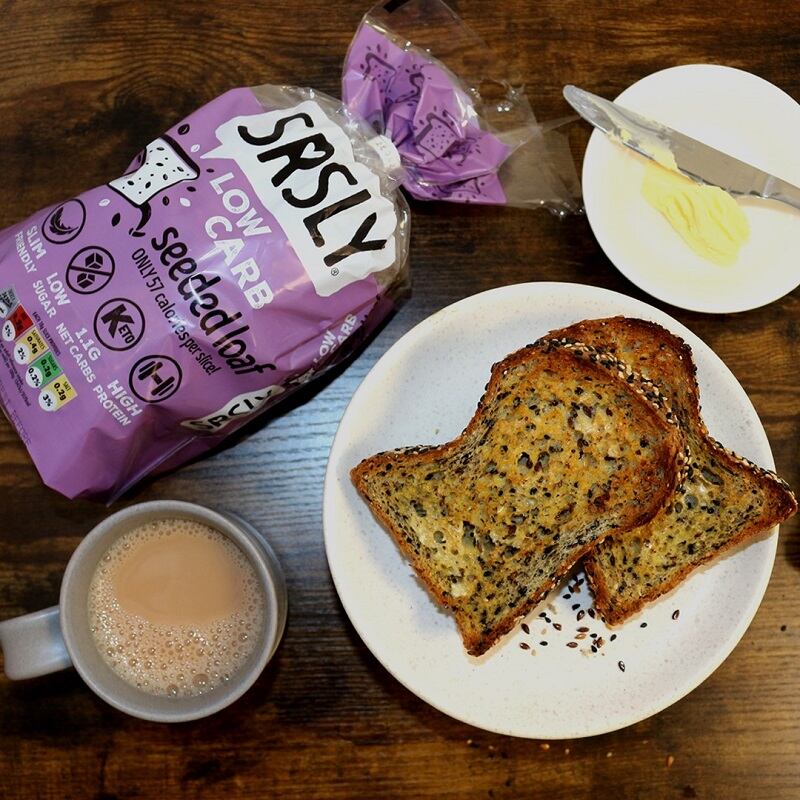 Low carb seeded loaf