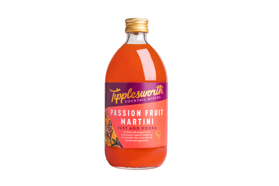 Tipplesworth passion fruit martini mixer