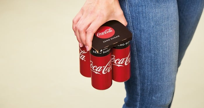 Coca-Cola replaces plastic wrap with new paperboard technology
