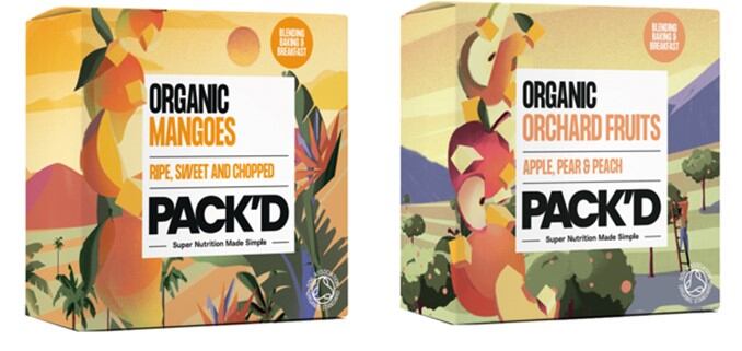 New frozen organic veg range