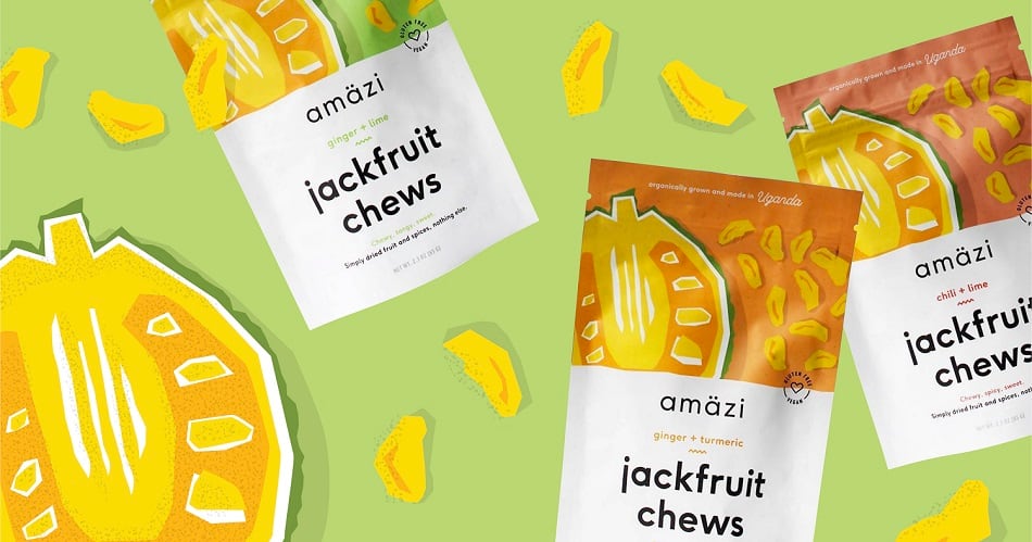 Amazi Foods takes jackfruit into the snacking category: 'I like to describe it as a grownup Fruit Roll-Up'