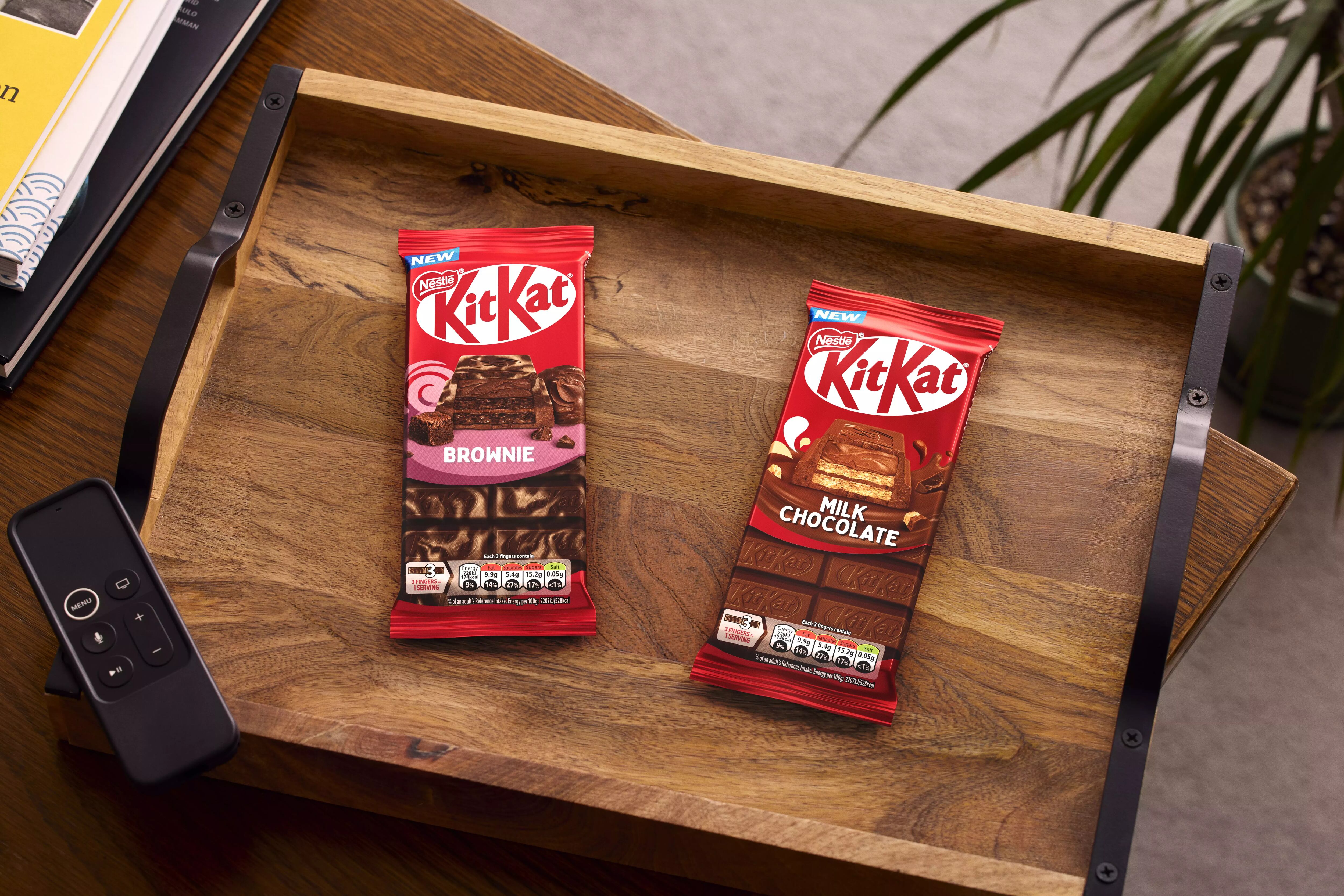 KitKat sharing bars.
