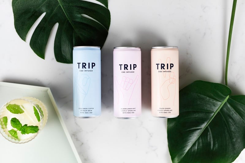 Trip launches CBD infused drinks range