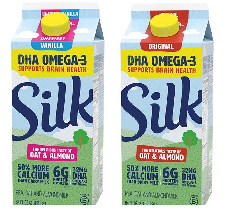 Plant milk… with extra protein, calcium, and DHA