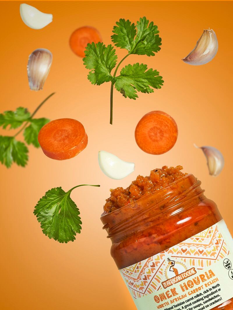 Tunisian and Libyan-inspired sauces and relishes