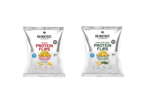 Oven-baked organic Protein Flips