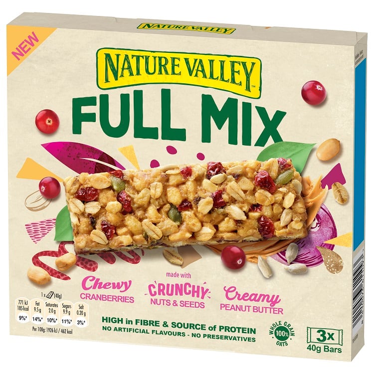 General Mills launches ‘Full Mix’ bars