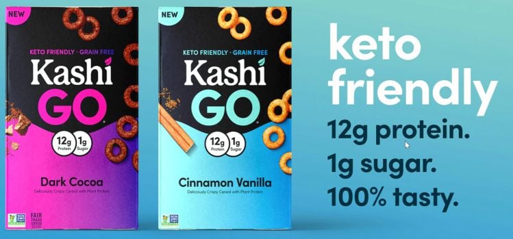 Kashi GO taps into keto trend